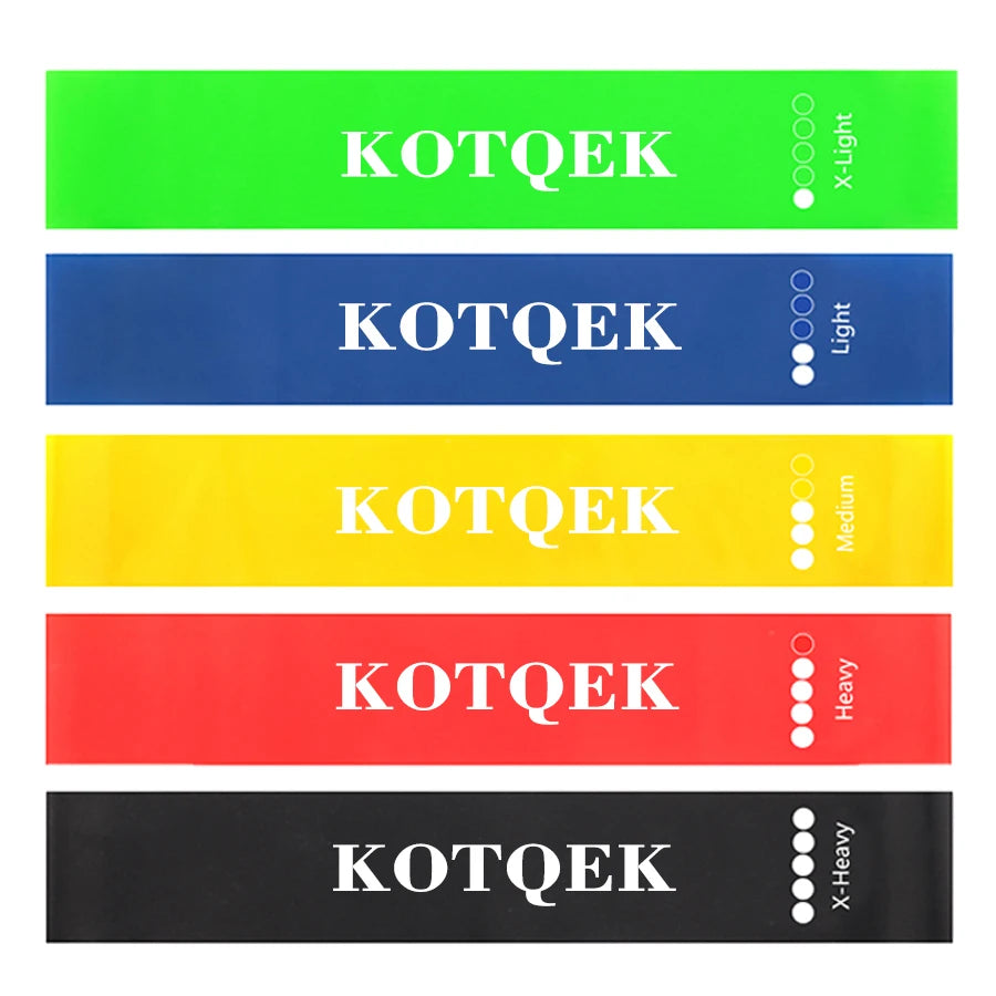 Home Training Yoga Sport Resistance Bands Fitness Elastic Resistance Bands Stretching Pilates Crossfit Workout Gym Equipment