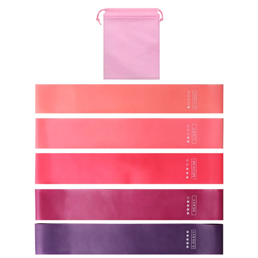 Home Training Yoga Sport Resistance Bands Fitness Elastic Resistance Bands Stretching Pilates Crossfit Workout Gym Equipment