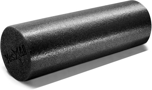 Medium Firm round PE Foam Roller for Pilates, Yoga, Stretching, Balance & Core Exercises